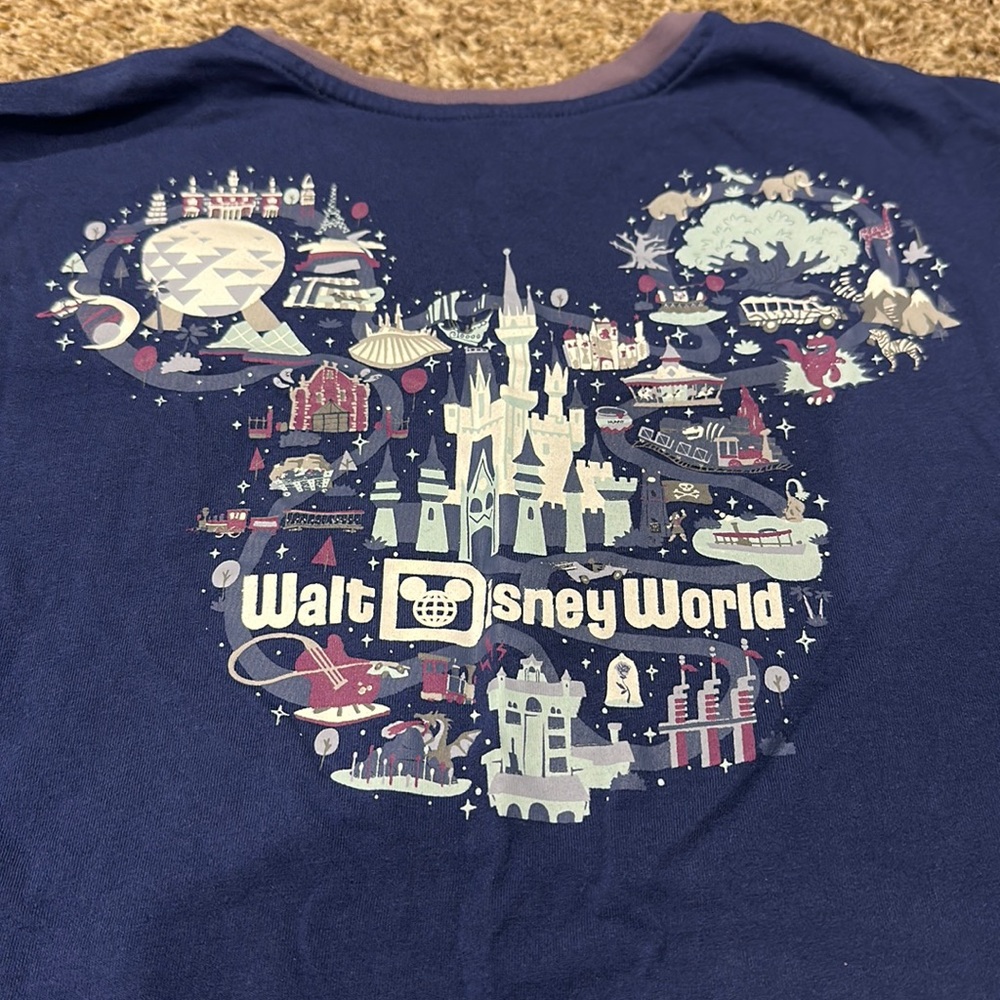 Walt Disney World 50th Anniversary T shirt Tee EUC